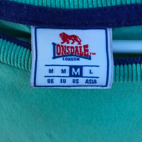 Medium Lonsdale Tippped Tee - Picture 2 of 4